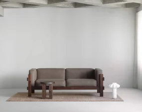 Třímístná pohovka Kube Dark Brown, Ultra 41599
