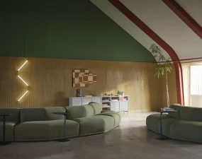 Šestimístná pohovka Connect Konfigurace 1, Grain 68243