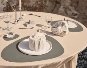 Prostírání Curve Nupo M, flint grey