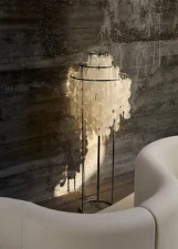 Stojací lampa Fun 1STM, chrome