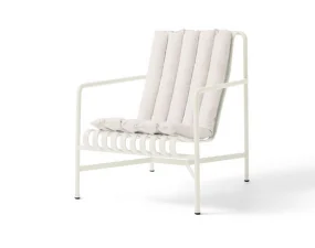 Textilní podsedák Palissade Lounge Chair High Soft Quilted Cushion, cream white