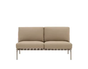 Pohovka Settle Sofa 2-Seater bez područek, Ribbed Weave 5/taupe