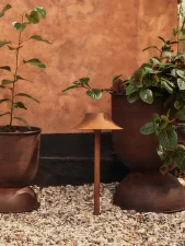 Květináč Hourglass Extra Small, rust