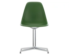 Židle Eames DSL, forest / polished aluminum