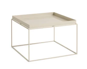 Stolek Tray Table 60x60, warm beige