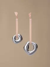 Vánoční baňky Orrith Ornaments set 2ks, silver