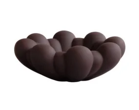 Mísa Bloom Tray Big, chocolate brown