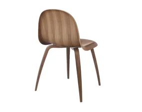 Židle 3D Dining Chair, american walnut
