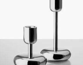 Svícen Nappula velký, steel