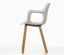 Židle HAL Armchair Wood, white