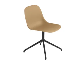 Židle Fiber Side Chair Swivel Base, ochre