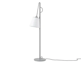 Stojací lampa Pull, white/grey