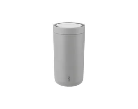 Termohrnek To Go Click 0,2 l, light grey