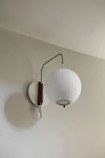 Nástěnná lampa Nelson Saucer S