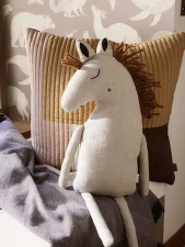 Dětský polštář Safari Horse, natural