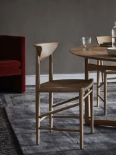 Židle Drawn HM3, walnut