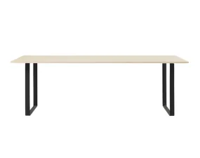 Stůl 70/70, 225 cm, oak/black