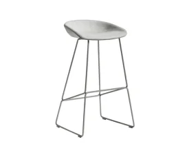 Barová stolička AAS 39 High Stainless Steel, Divina Melange 120