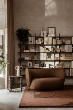 Sofa Rico bouclé, 2–seater, off-white