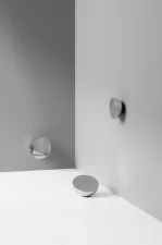 Nástěnné zrcadlo Aura, Large, stainless steel