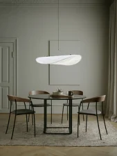 Závěsné svítidlo Tense Pendant Lamp Ø90, white tyvek
