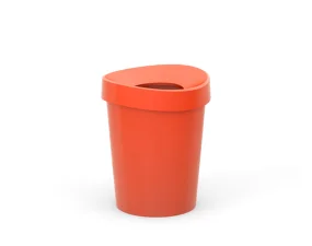 Koš Happy S, poppy red