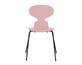 Židle Ant™ 3101 lacquered, pale rose / black