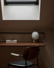 Přenosná lampa JWDA, alabaster white