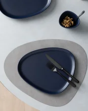 Talíř Curve, navy blue