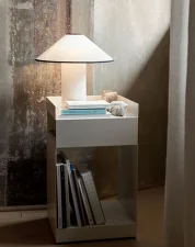 Stolek Rotate SC73, ivory
