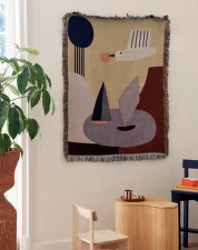 Tapiserie Bird Tapestry Blanket, Multi