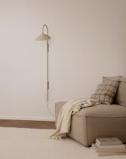 Nástěnná lampa Arum Swivel Tall, cashmere