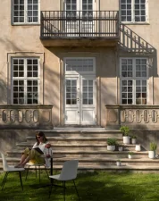 Venkovní židle Rely HW70, white