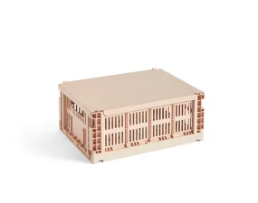 Kovové víko Colour Crate M, powder