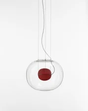 Svítidlo Big One Large PC1336, clear / red