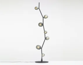 Stojací lampa Ivy Floor PC1132, smoke grey / anthracite