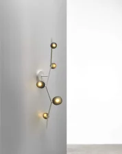 Nástěnná lampa Ivy Wall 4 PC1219, triplex opal / white