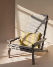 Polstrování Between Lines, lemon / sand stripe