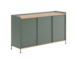 Komoda Enfold Sideboard 148x85, oak/dusty green