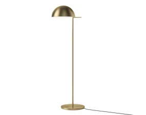 Stojací lampa Aluna, matt brass