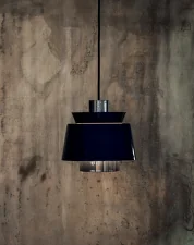 Závěsná lampa Utzon, steel blue