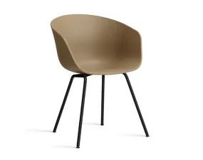 Židle AAC 26 Black Powder Coated Steel, clay