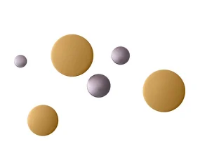 Věšák The Dots Metal S, lilac