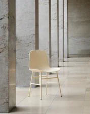 Židle Form, cream/cream