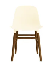 Židle Form, cream/walnut