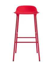 Barová židle Form 75 cm, bright red/bright red