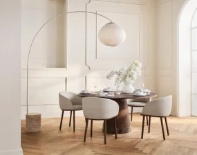 Stojací lampa Acorn Floor Lamp, ivory