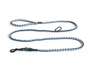 Nastavitelné vodítko Dogs Leash Braided, lavender/green
