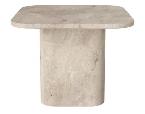Venkovní konferenční stolek Eida 55x55, beige marble