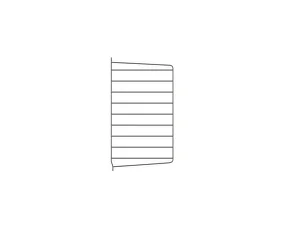 Nástěnný panel String Wall 50 x 30, dark grey